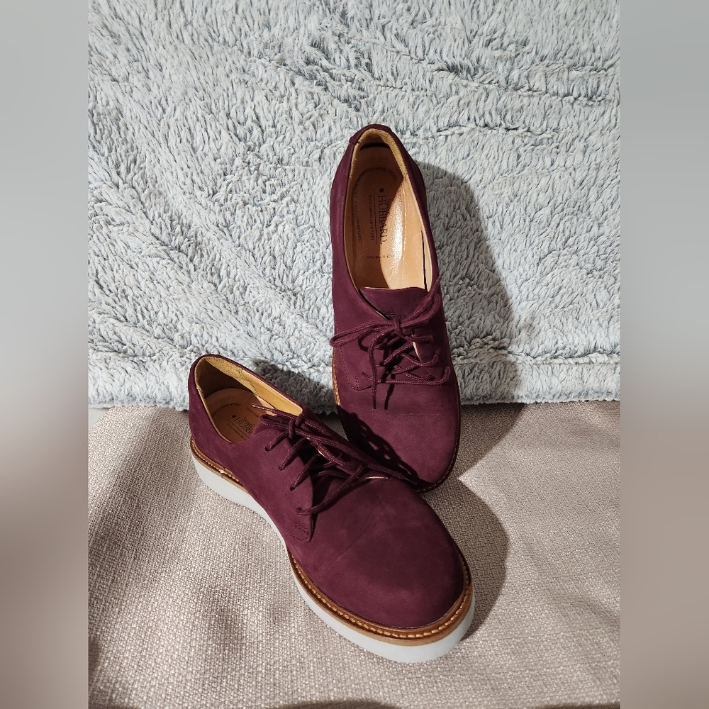 Samuel Hubbard Free Oxford Women's Shoes Size 8.5 Color Burgundy